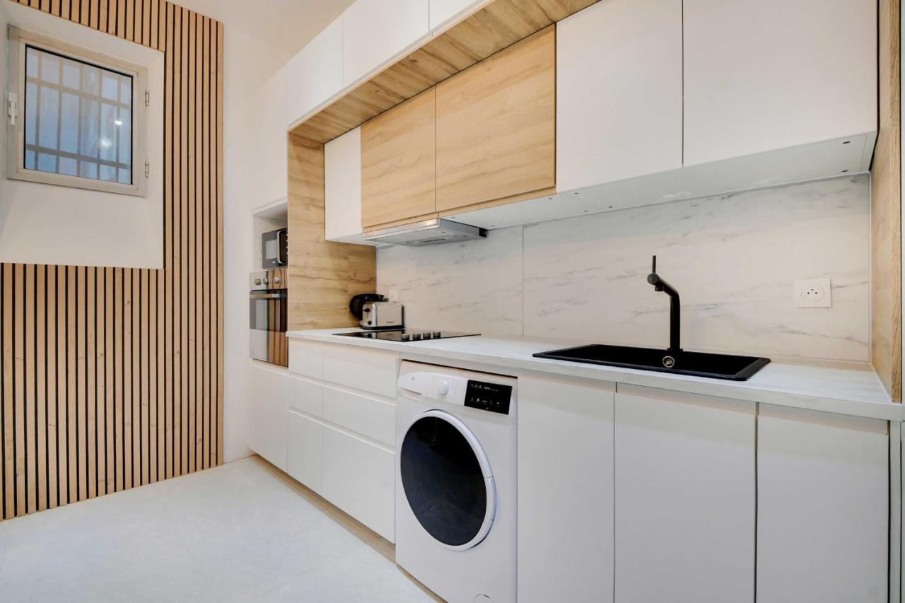 Cosy Apartment - 2Br-6P - Haut Marais Paris Exteriör bild